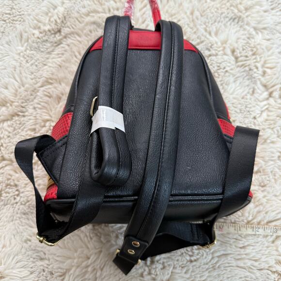 Loungefly Harry Potter Quidditch Backpack – Black/Red/Yellow - Picture 5 of 8